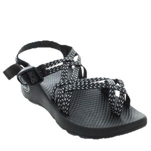 Chaco ZX/2 Sandal Outdoor Hike Black Strappy Thong Adjustable Shoe Womens Size 6